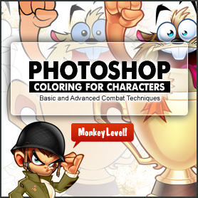 digital coloring photoshop tutorial