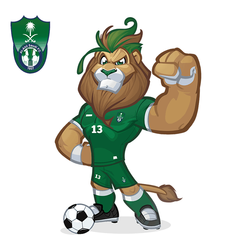 Al-Ahli Saudi FC mascot design