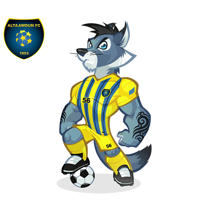 Al-Taawoun FC mascot design