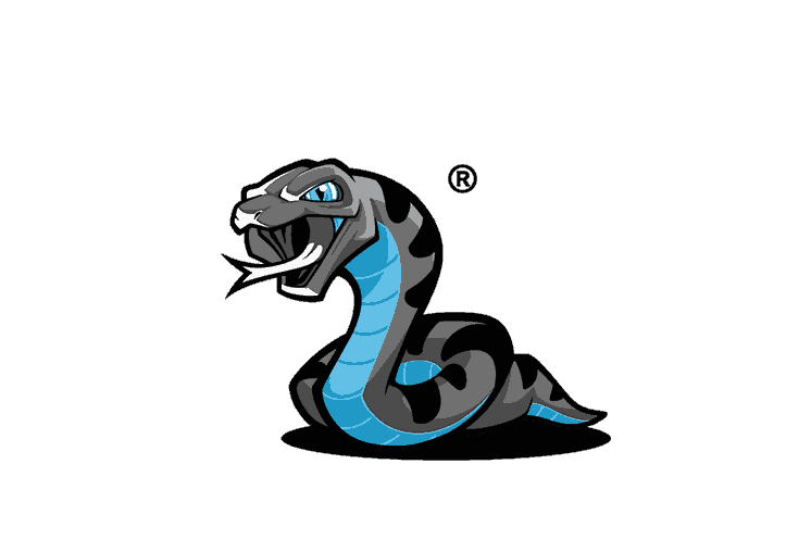 anaconda riego mascot logo design