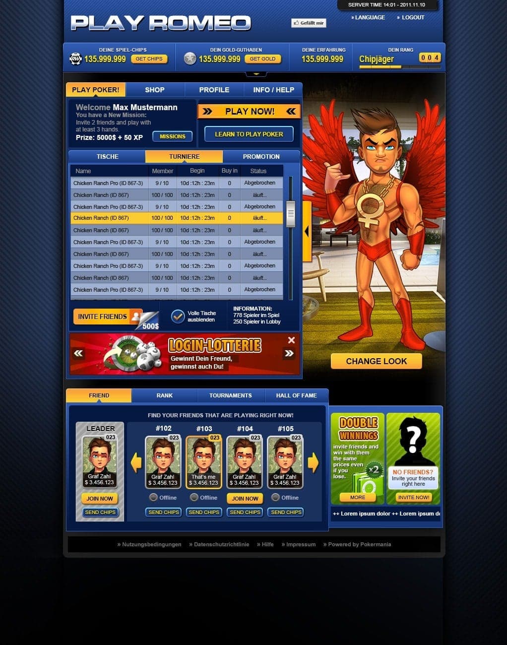 app interface poker 03