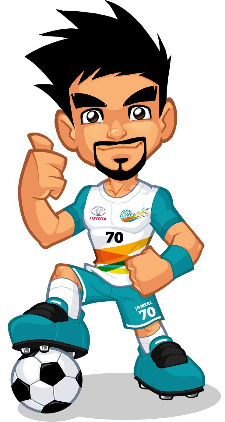 jameel mascot front