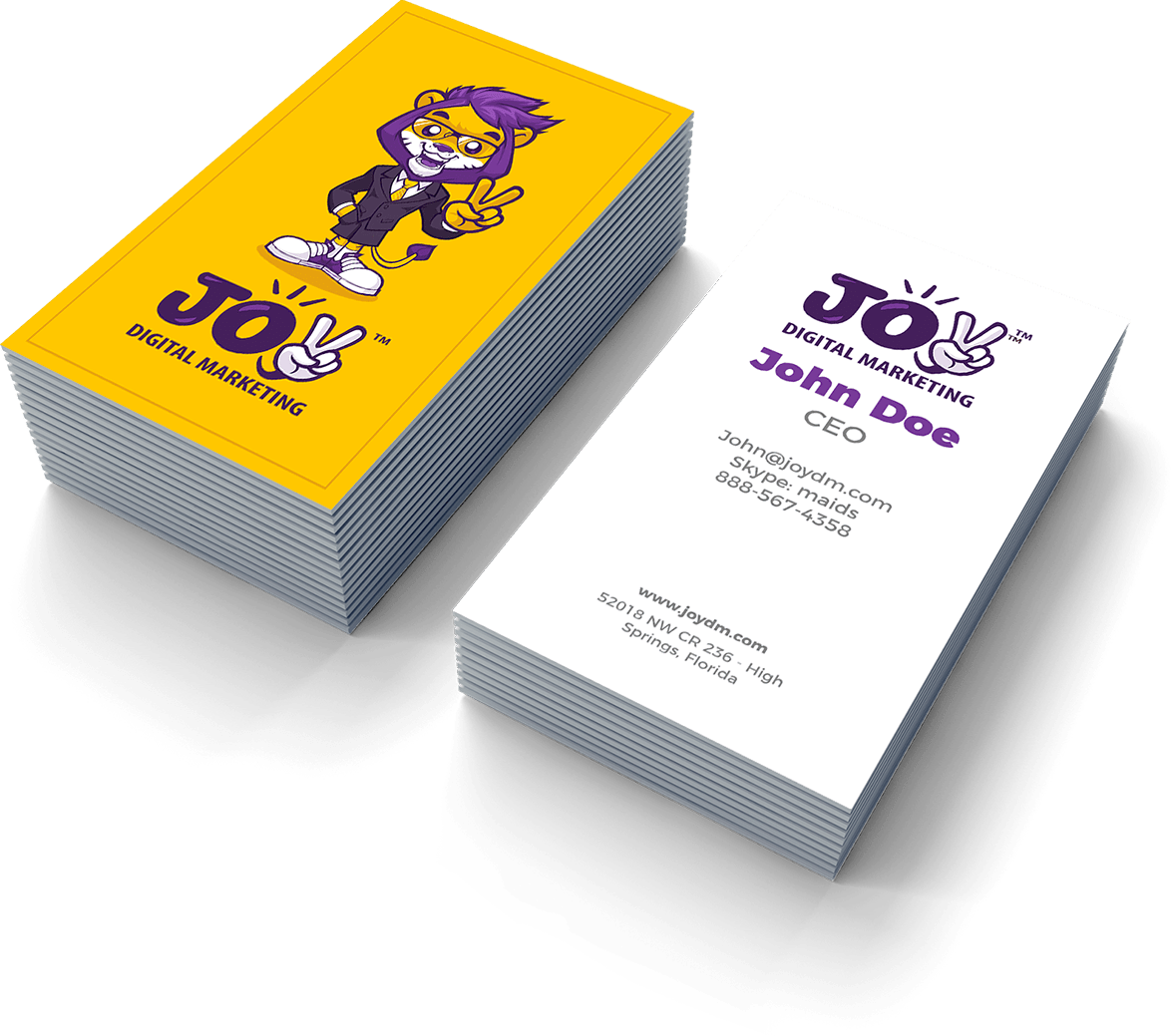 joy business card