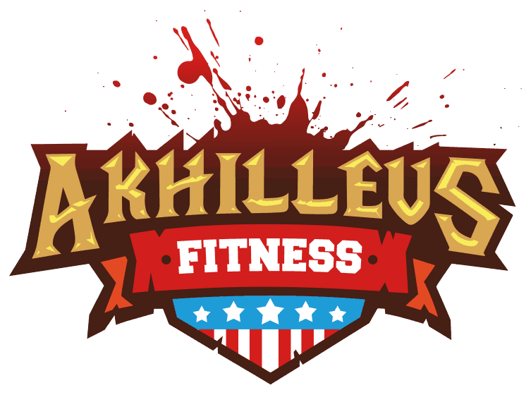 fitness logo design full colors