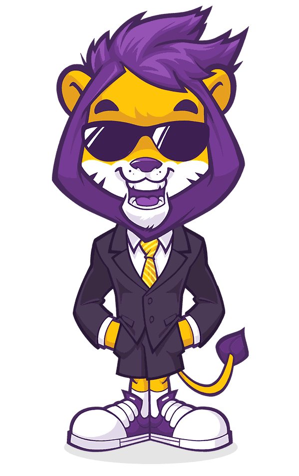 mascot design lion