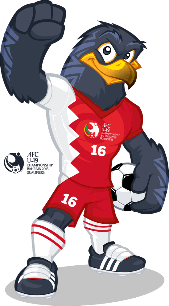 bahrein 2016 mascot design