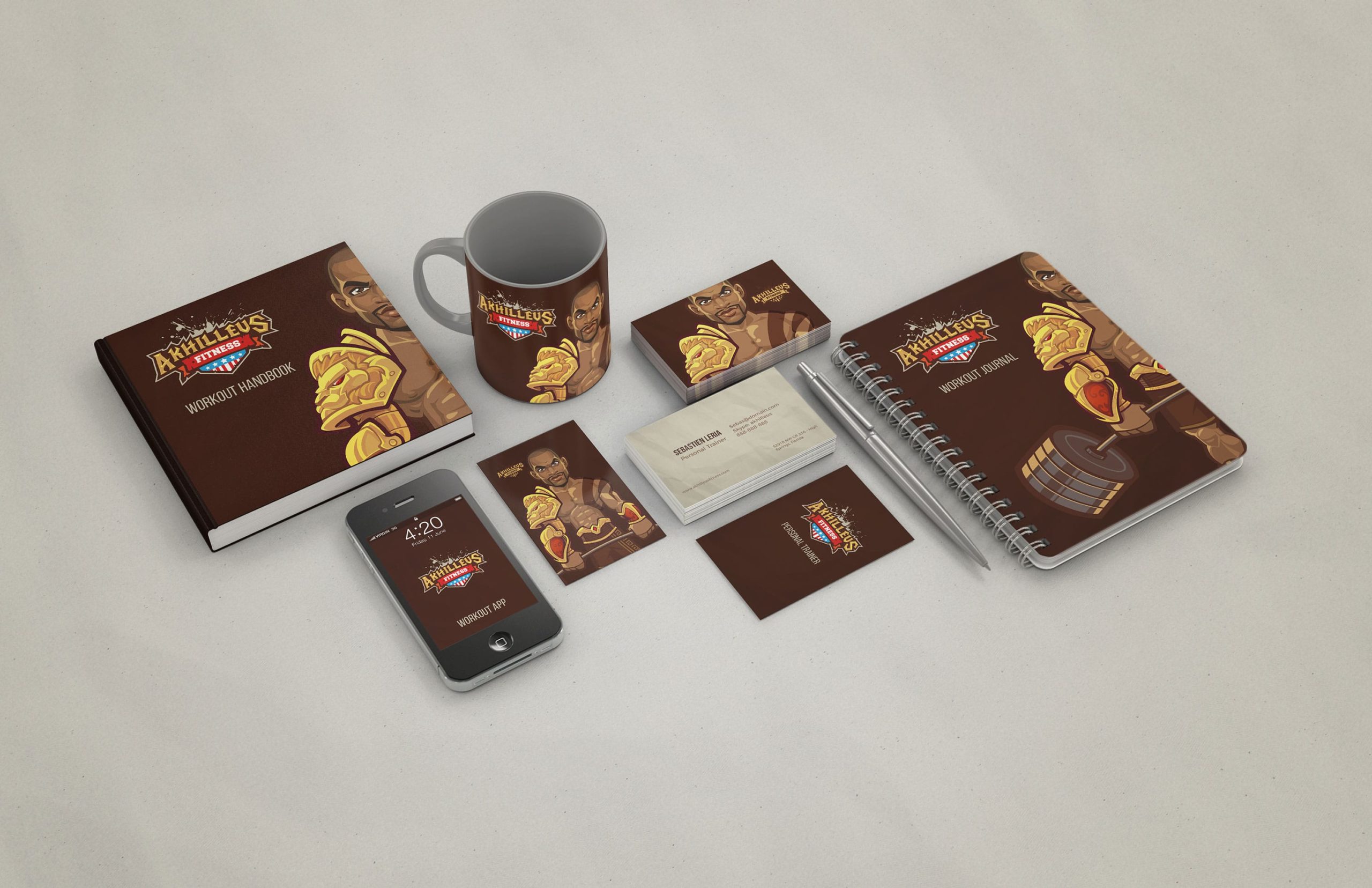 stationary brand identity