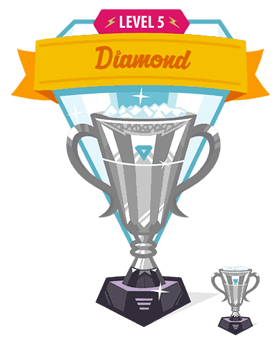 diamond trophy interface design