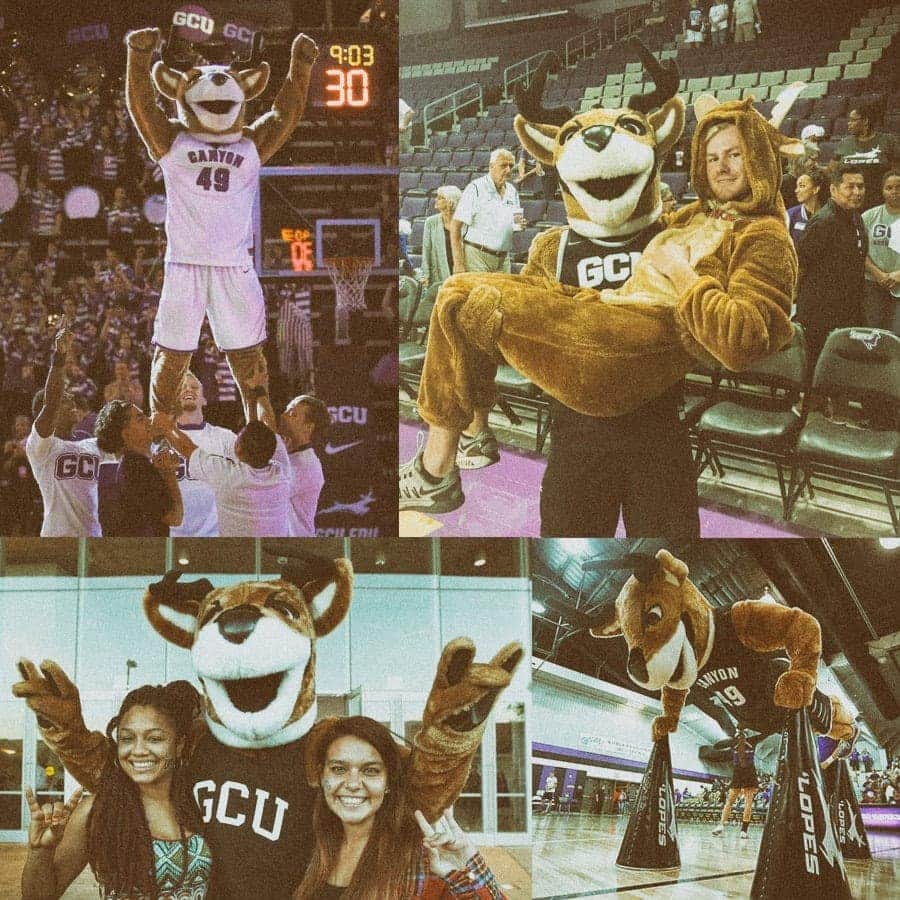 thunder gcu mascot costume