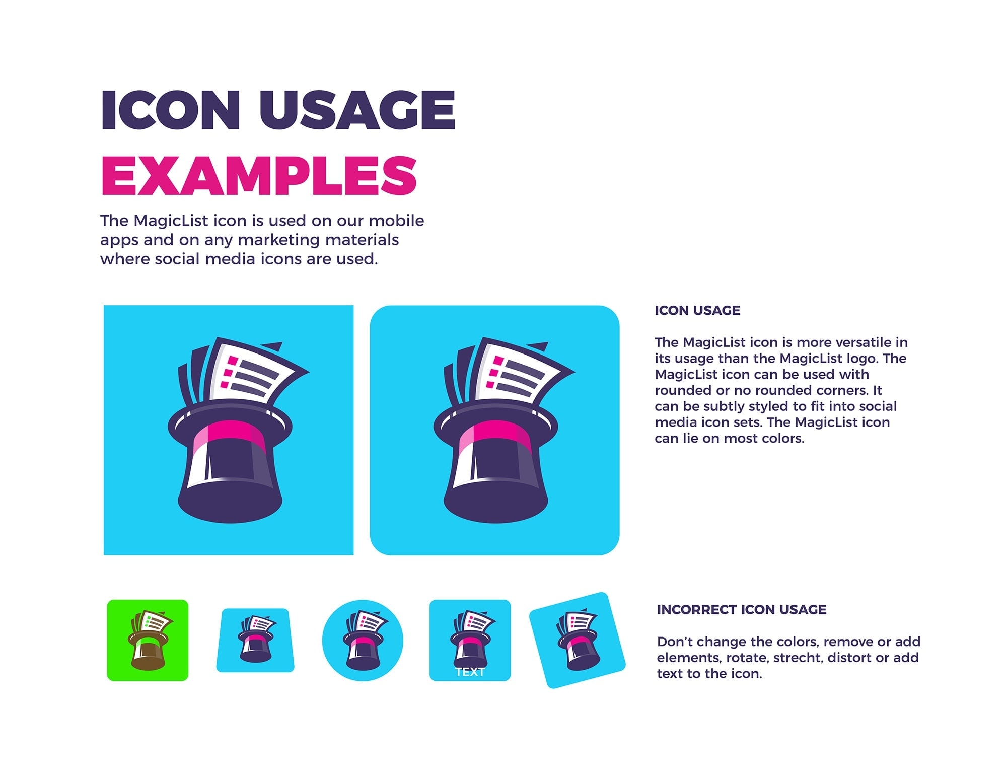 icon brand identity