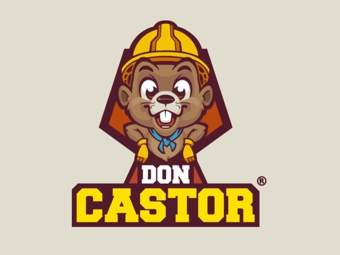 mascota publicitaria Don Castor