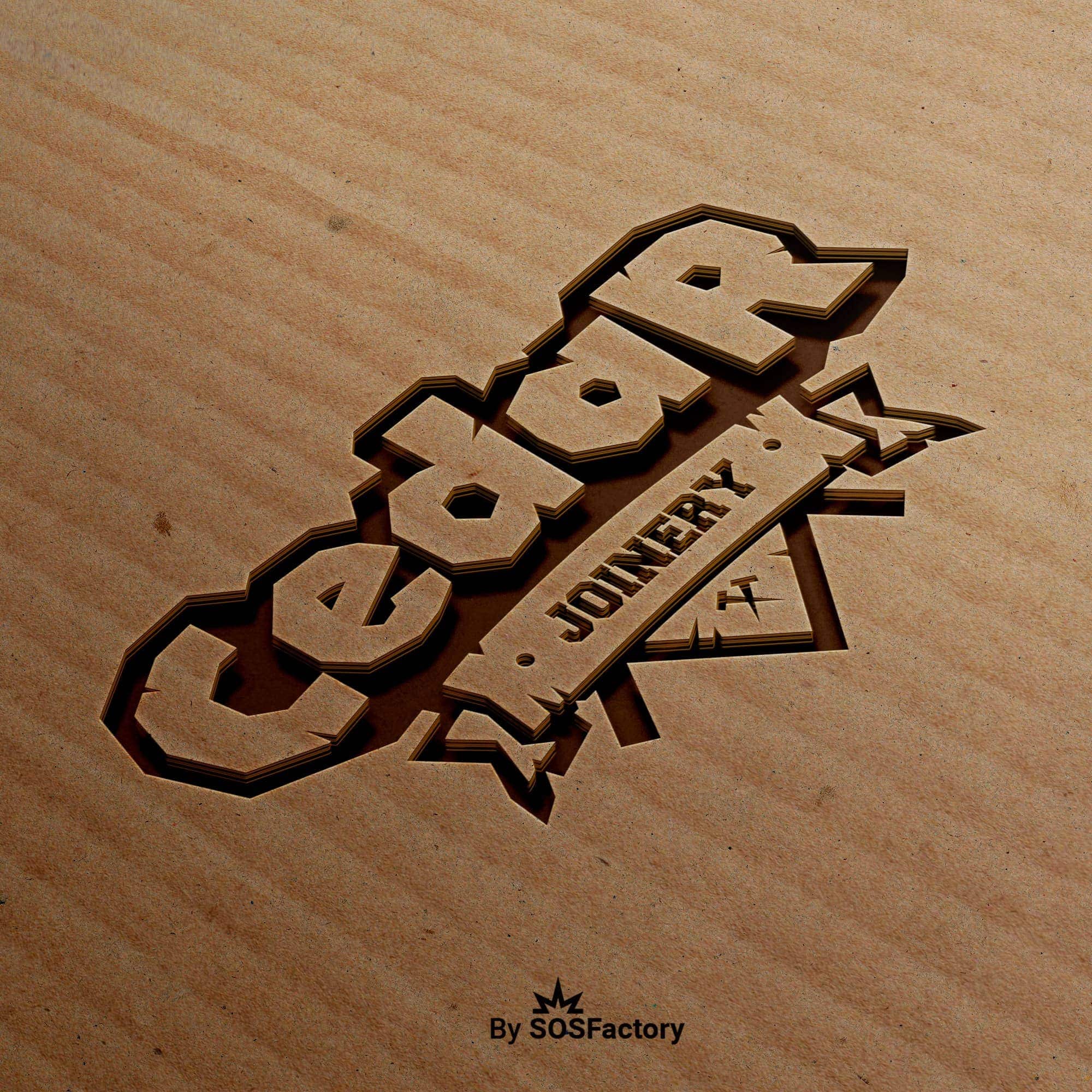 Logo en caja cartón