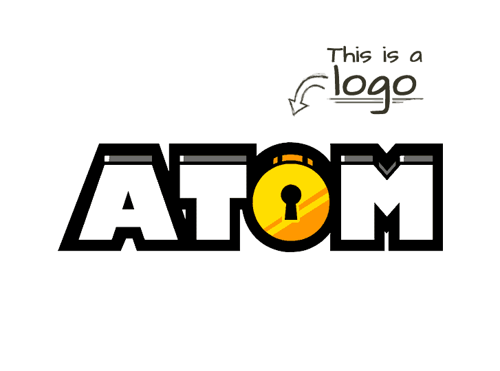 logo design atom