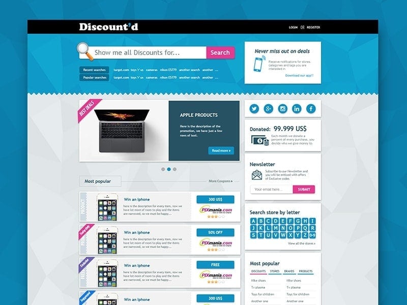 e-commerce web design