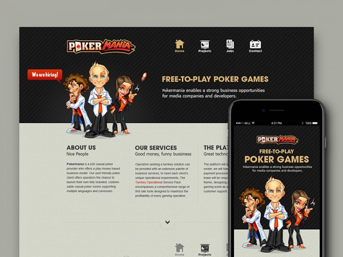 responsive corporate web design