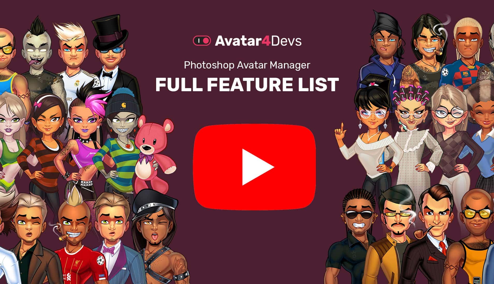 Avatar Manager Features