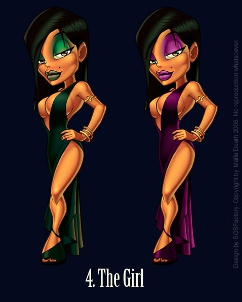 sexy mascot design