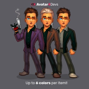 Set 3: Mafia avatar