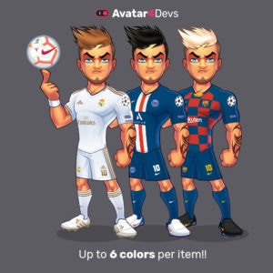 Set 8: Football Avatar
