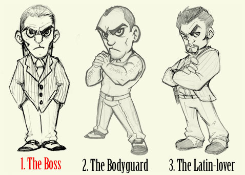 sketch mascot design 01