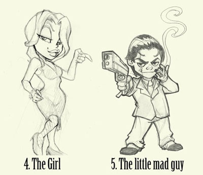 sketch mascot design 02