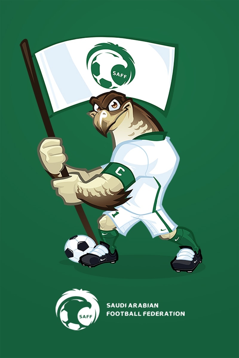 mascot design saudi arabia