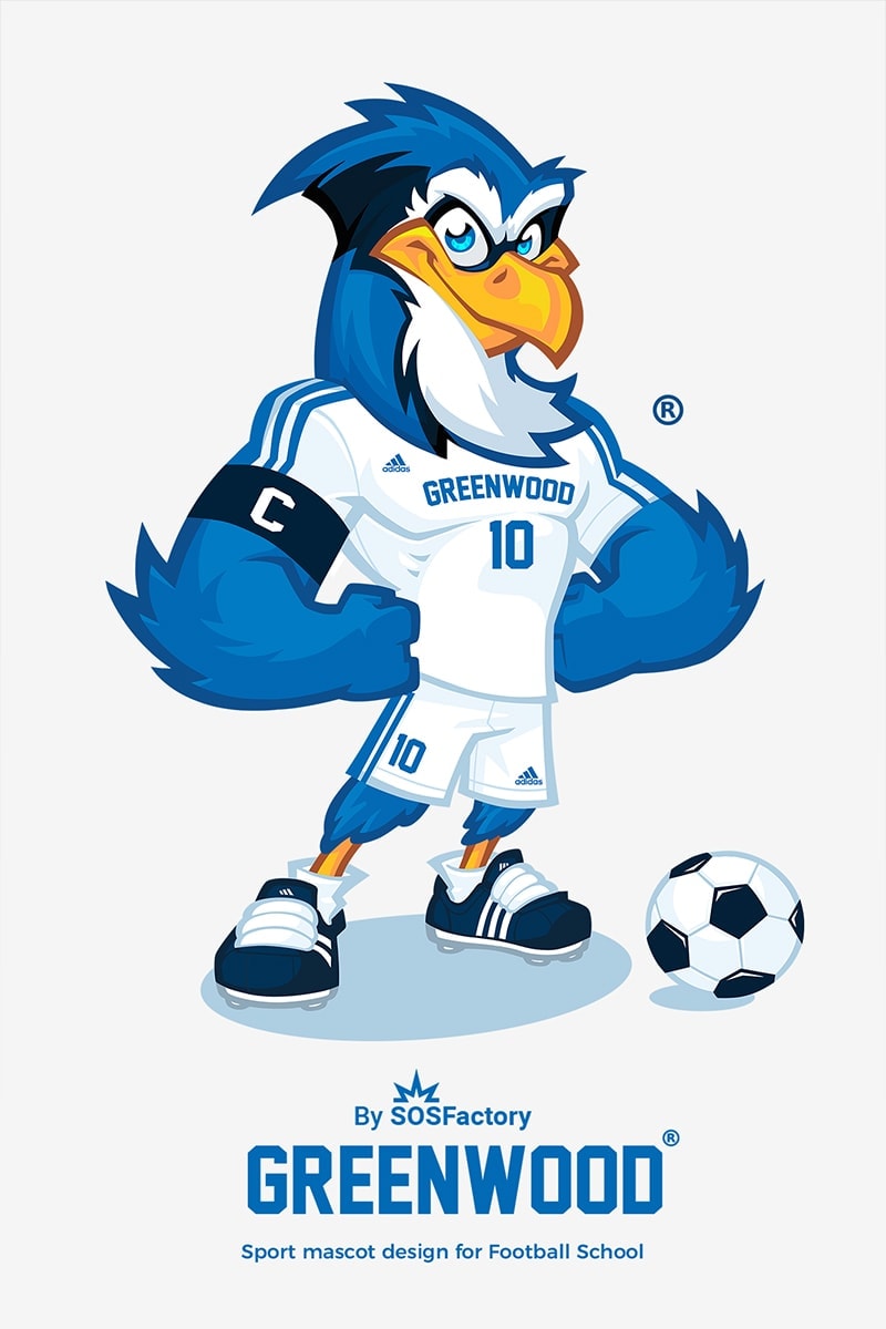 greenwood sport mascot design