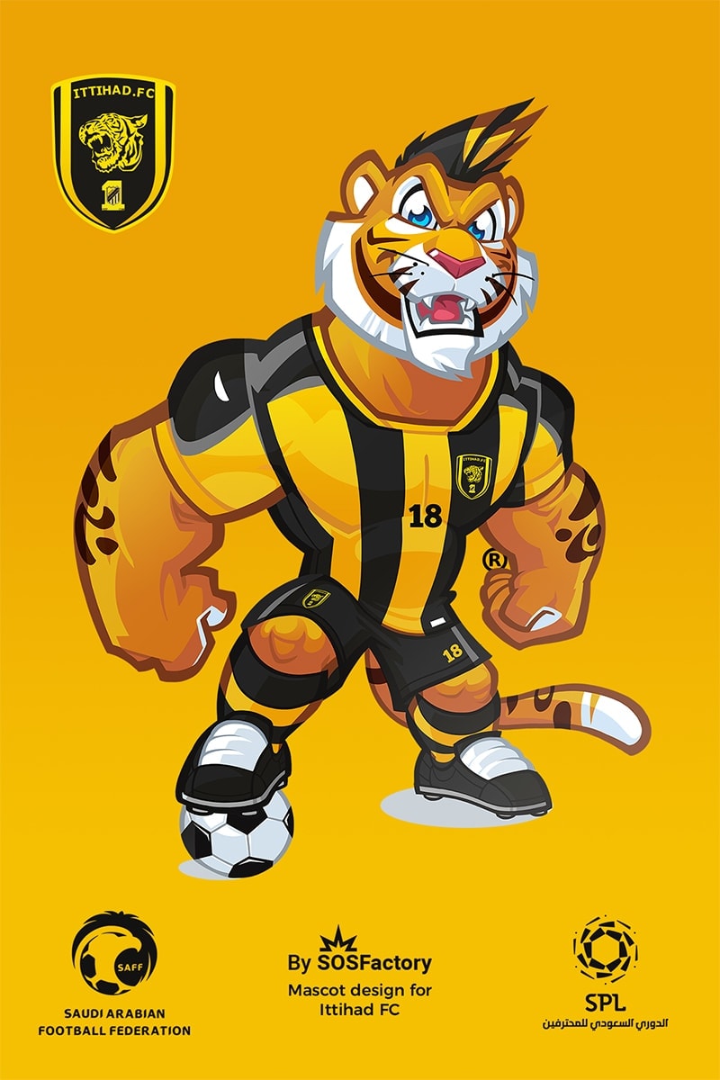 ittihad mascot design