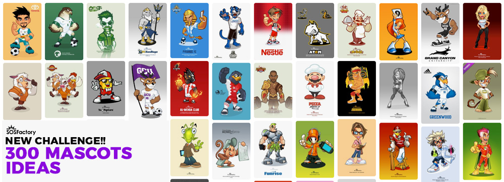 300 mascots ideas for companies