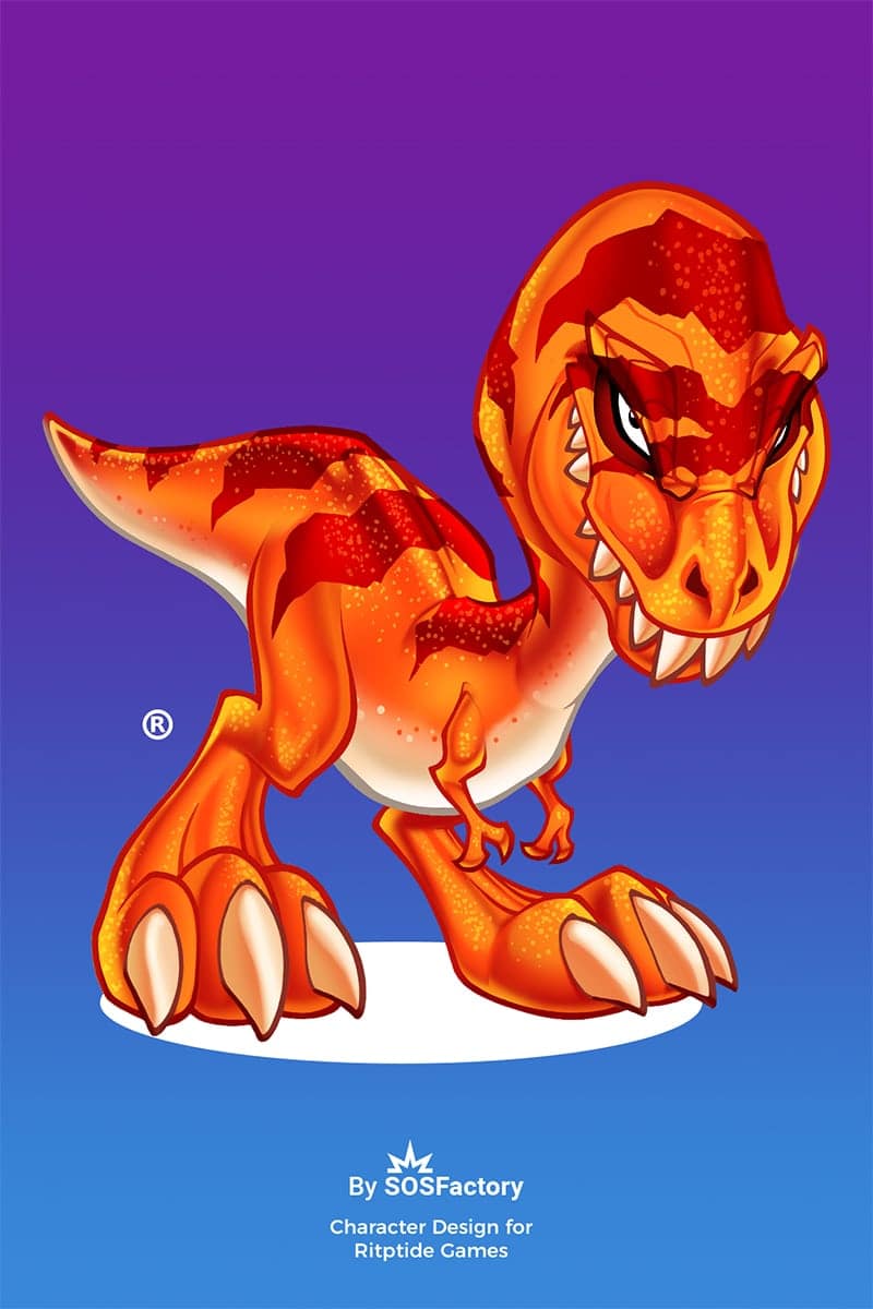 raptor mascot logo