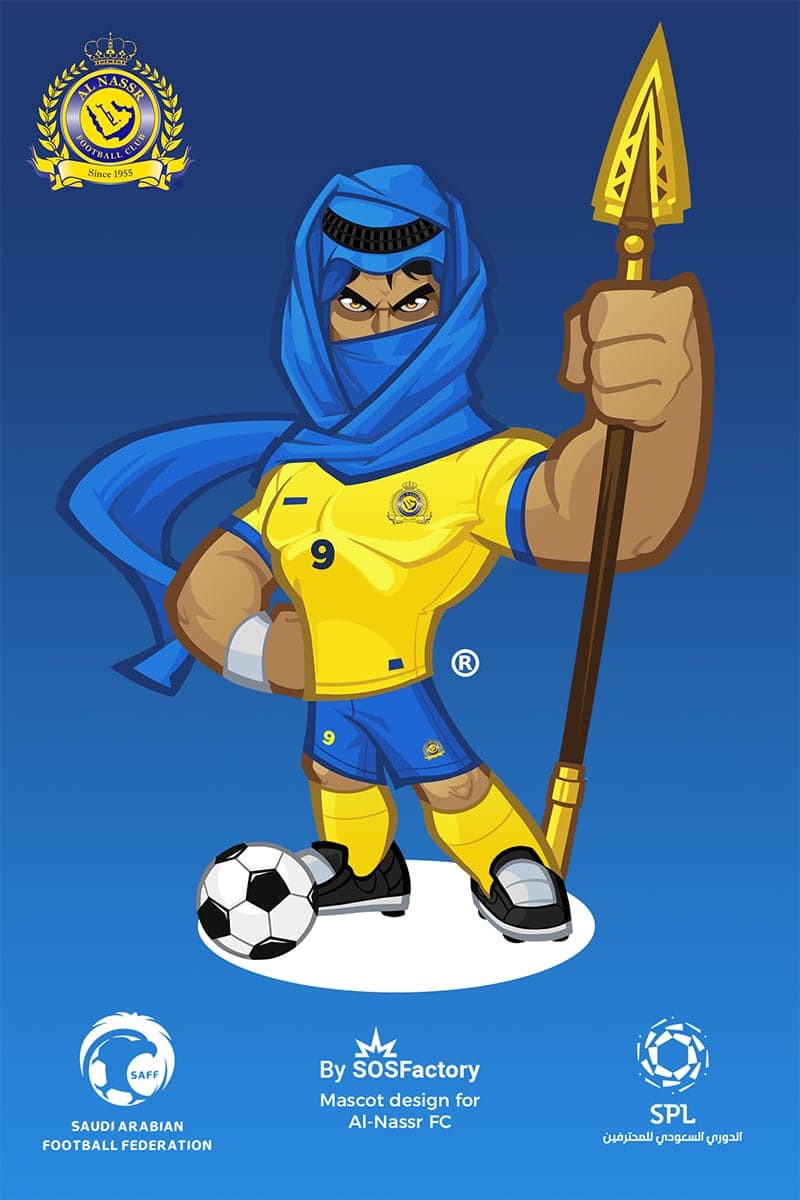 Al Nassr Sport Mascot