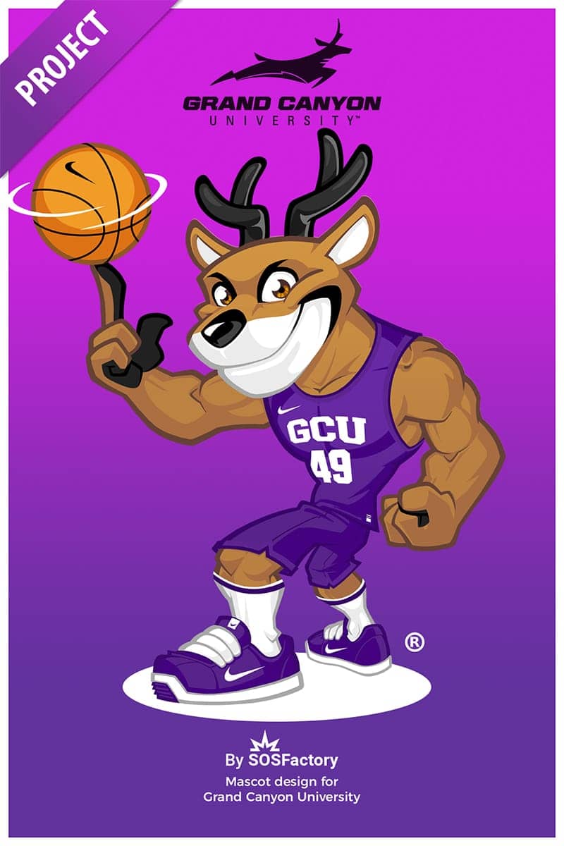 Grand Canyon Mascot design