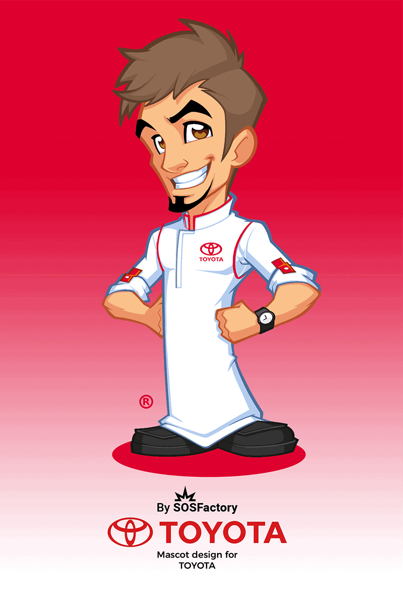 Mascot design for Toyota