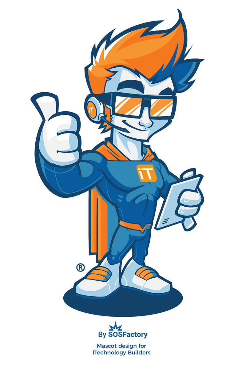 Mascot design for ITechnology Builders