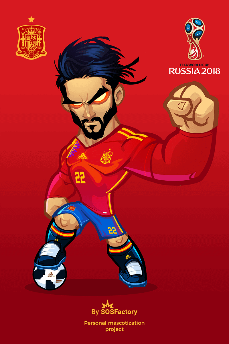 Russia 2018 Isco