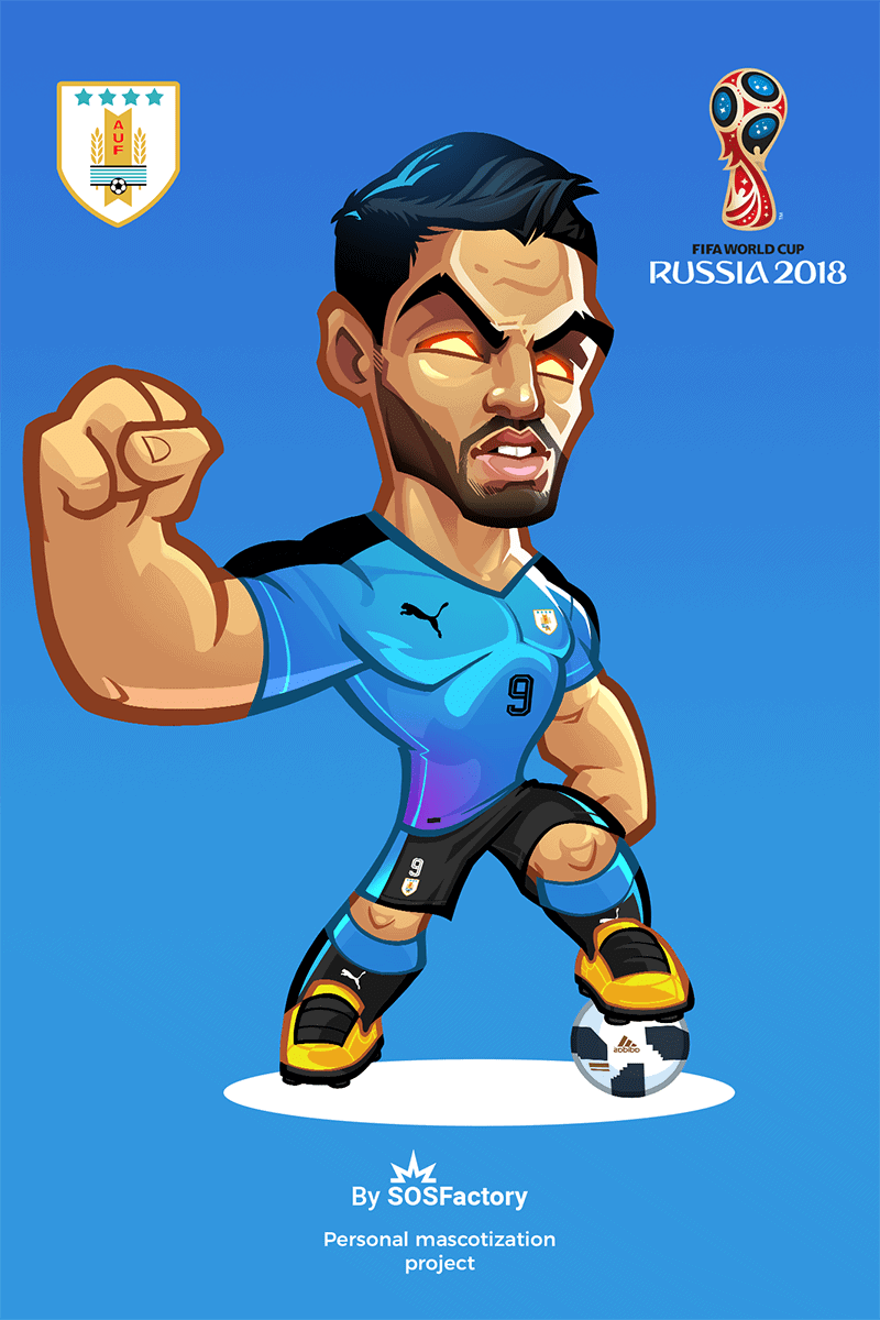 Russia 2018 Luis Suarez