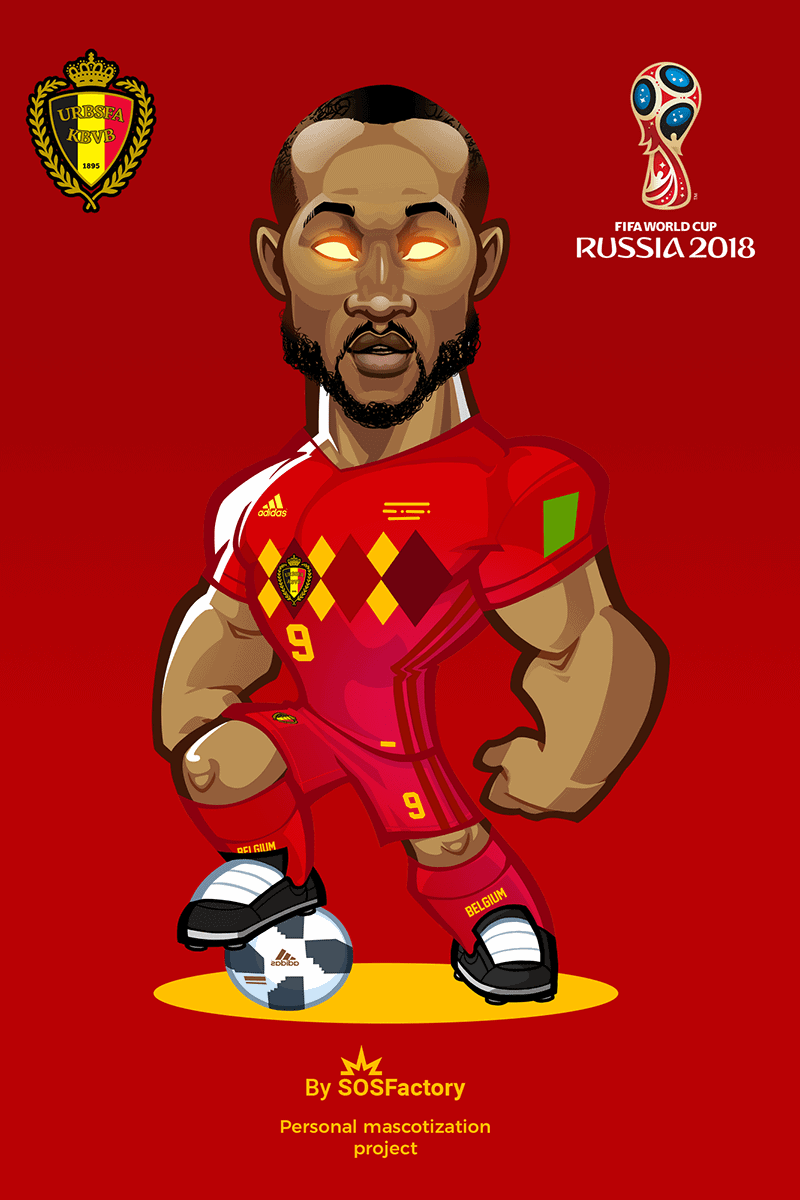 Russia 2018 Lukaku