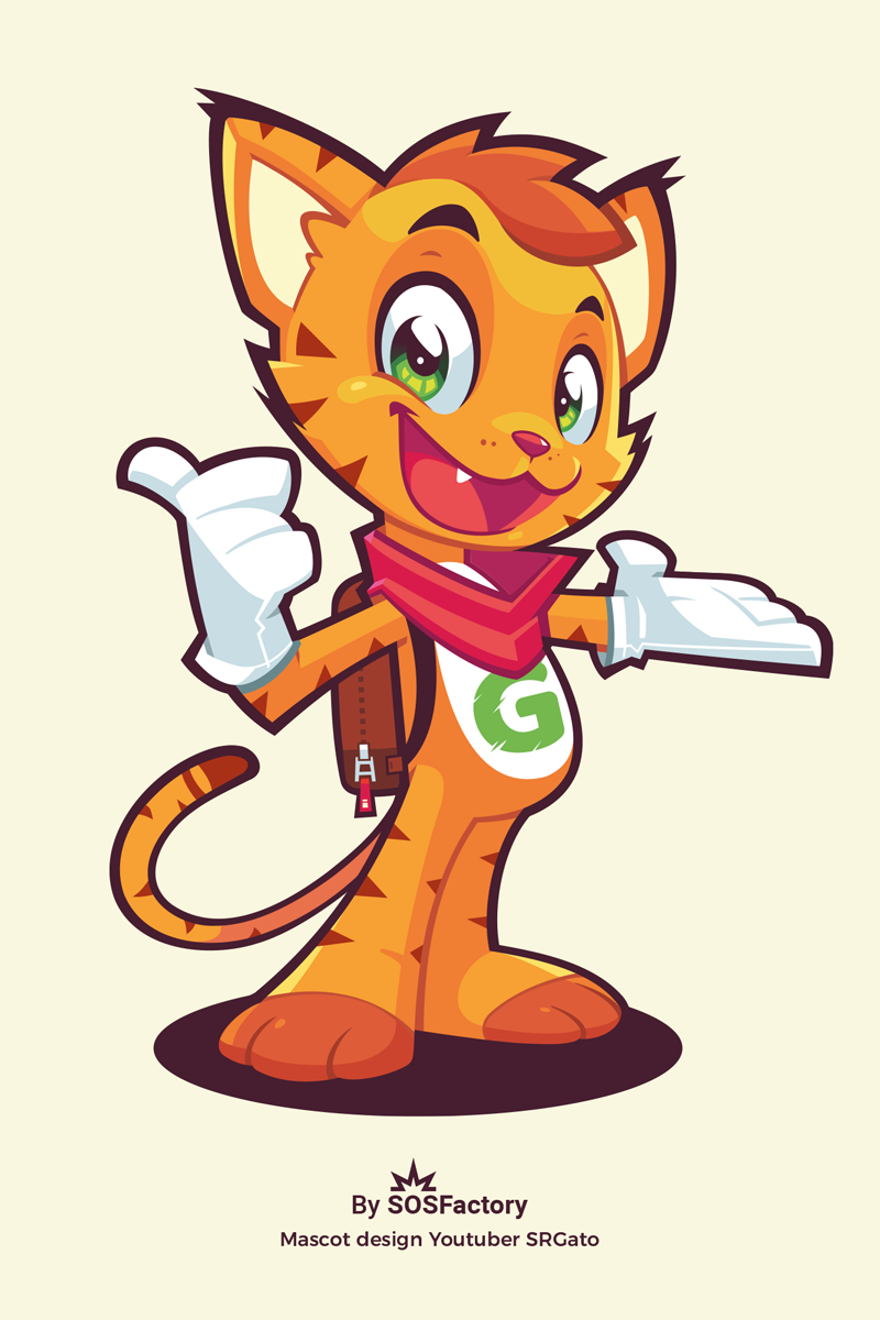 Mascot character for SRGato