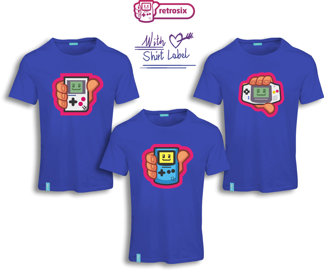 Retrosix t-shirts