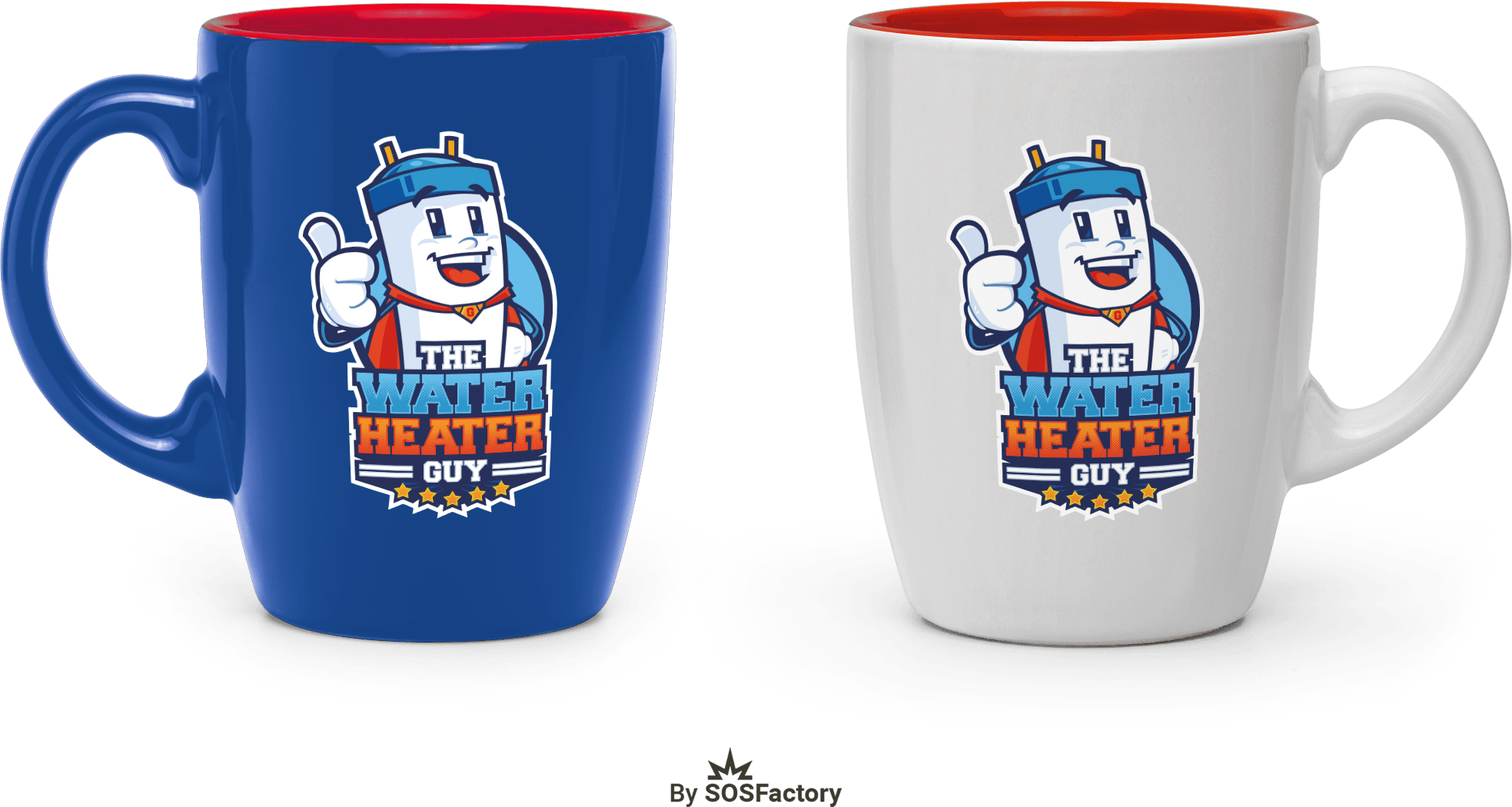 Rebranded mugs
