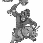 Montapuercos procreate + ipad