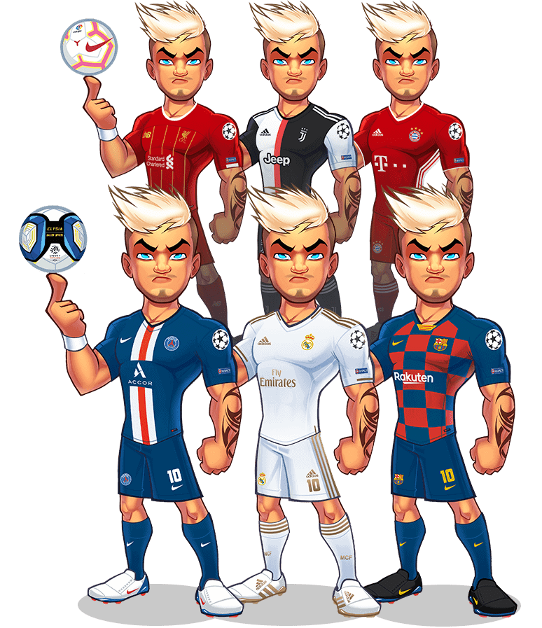 Avatares de futbol