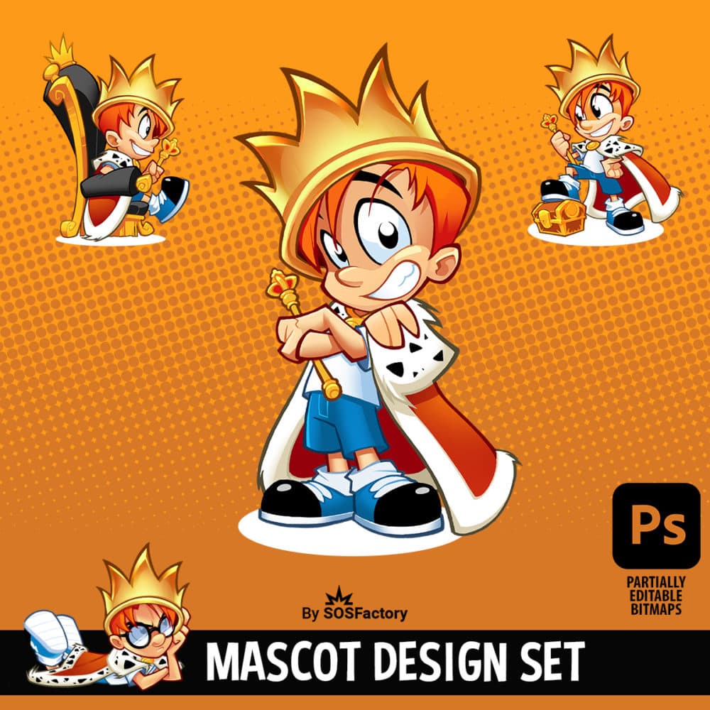 LordBling stock mascot logo