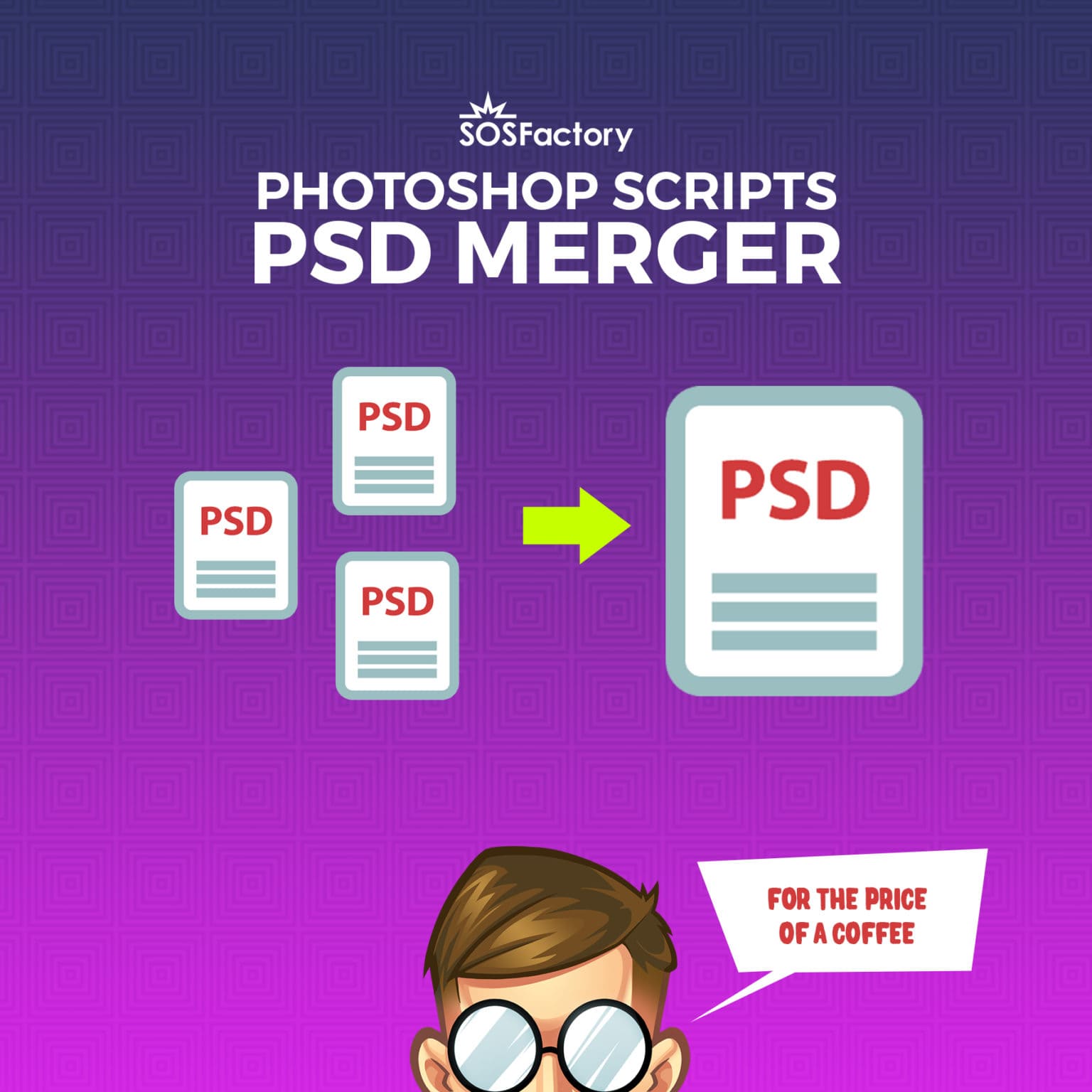 PSD Merger Photoshop Script SOSFactory