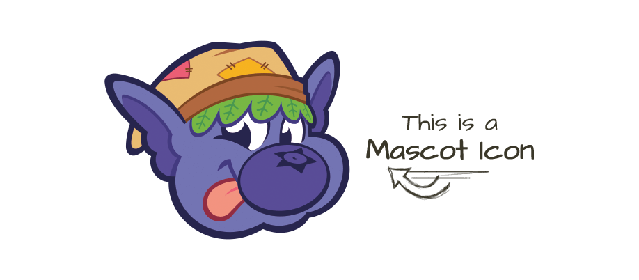 This is a mascot icon