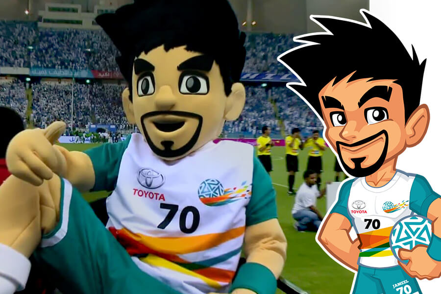 jameel mascot costume forToyota Mascot costume for Toyota